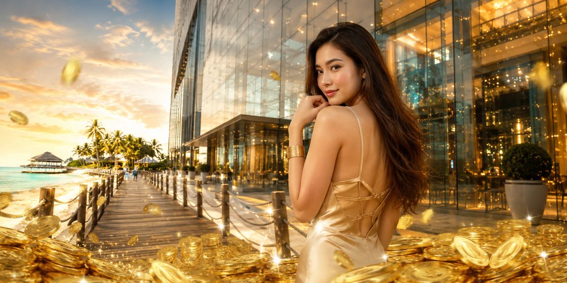 Suasana pertaruhan kasino mewah di Kuala Lumpur dengan meja baccarat langsung platform 760